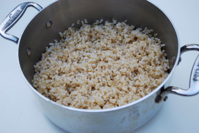 Perfectly Cooked Brown Rice